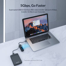 Load image into Gallery viewer, ORICO TWU3-7A-BK 7-Port USB 3.0 HUB, TWU3-7A