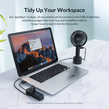 Load image into Gallery viewer, ORICO TWU3-7A-BK 7-Port USB 3.0 HUB, TWU3-7A