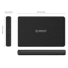 Load image into Gallery viewer, ORICO 2189C3 2.5 inch Type-C Hard Drive Enclosure