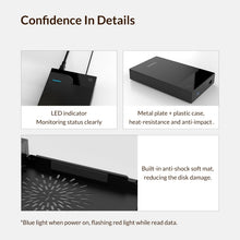 Load image into Gallery viewer, ORICO 3599U3 2.5 / 3.5-Inch Portable Hard-Drive Enclosure, EU Plug, EU Plug