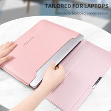 Load image into Gallery viewer, 4 in 1 Uuniversal Laptop Holder PU Waterproof Protection Wrist Laptop Bag, 11/12inch, 13/14inch, 15/16inch