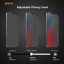 Load image into Gallery viewer, 2 PCS ENKAY Hat-Prince 0.26mm 9H 6D Privacy Anti-spy Full Screen Tempered Glass Film, For iPhone 12 mini, For iPhone 12 / 12 Pro, For iPhone 12 Pro Max