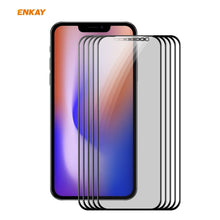 Load image into Gallery viewer, 5 PCS ENKAY Hat-Prince 0.26mm 9H 6D Privacy Anti-spy Full Screen Tempered Glass Film, For iPhone 12 mini 5.4, For iPhone 12 / 12 Pro 6.1, For iPhone 12 Pro Max 6.7