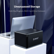 Load image into Gallery viewer, ORICO NS200RU3 2 Bay USB3.0 Hard Drive Enclosure with Raid, NS200RU3