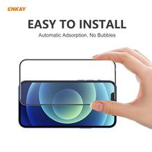 Load image into Gallery viewer, ENKAY Hat-Prince Anti-drop Full Glue Tempered Glass Full Screen Film Anti-fall Protector, For iPhone 12 mini(1 PC), For iPhone 12 / 12 Pro(1 PC), For iPhone 12 Pro Max(1 PC)