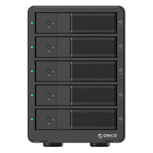 Load image into Gallery viewer, ORICO 9558RU3-V1-BK 3.5-Inch External Hard Drive Enclosure, 9558RU3-V1-BK
