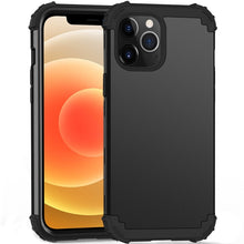 Load image into Gallery viewer, PC+ Silicone Three-piece Anti-drop Mobile Phone Protective Back Cover, For iPhone 12 mini, For iPhone 12 / 12 Pro, For iPhone 12 Pro Max
