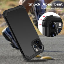 Load image into Gallery viewer, PC+ Silicone Three-piece Anti-drop Mobile Phone Protective Back Cover, For iPhone 12 mini, For iPhone 12 / 12 Pro, For iPhone 12 Pro Max