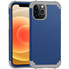 Load image into Gallery viewer, PC+ Silicone Three-piece Anti-drop Mobile Phone Protective Back Cover, For iPhone 12 mini, For iPhone 12 / 12 Pro, For iPhone 12 Pro Max