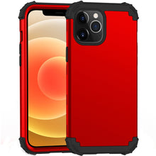 Load image into Gallery viewer, PC+ Silicone Three-piece Anti-drop Mobile Phone Protective Back Cover, For iPhone 12 mini, For iPhone 12 / 12 Pro, For iPhone 12 Pro Max