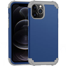 Load image into Gallery viewer, PC+ Silicone Three-piece Anti-drop Mobile Phone Protective Back Cover, For iPhone 12 mini, For iPhone 12 / 12 Pro, For iPhone 12 Pro Max