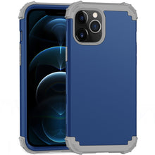 Load image into Gallery viewer, PC+ Silicone Three-piece Anti-drop Mobile Phone Protective Back Cover, For iPhone 12 mini, For iPhone 12 / 12 Pro, For iPhone 12 Pro Max
