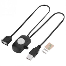 Load image into Gallery viewer, DC 5V/12V/24V USB Body Infrared PIR Motion Sensor Switch Human Motion Sensor Detector Switch For LED Light Strip, Black, White