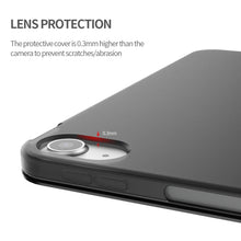 Load image into Gallery viewer, Three-folding Surface Leather Matte TPU Bottom Smart Tablet Case