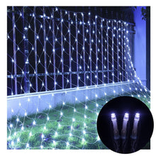 Load image into Gallery viewer, 4x6m 672 LEDs Waterproof Fishing Net Lights Curtain String Lights Fairy Wedding Party Holiday Decoration Lamps 220V, EU Plug