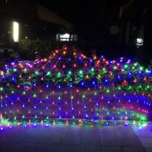 Load image into Gallery viewer, 4x6m 672 LEDs Waterproof Fishing Net Lights Curtain String Lights Fairy Wedding Party Holiday Decoration Lamps 220V, EU Plug