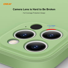 Load image into Gallery viewer, For iPhone 12 Pro Hat-Prince ENKAY ENK-PC069 Liquid Silicone Straight Edge Shockproof Protective Case, For iPhone 12 Pro