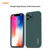 Load image into Gallery viewer, For iPhone 11 Pro Hat-Prince ENKAY ENK-PC0652 Liquid Silicone Straight Edge Shockproof Protective Case + 0.26mm 9H 2.5D Full Glue Full Coverage Tempered Glass Protector Film, For iPhone 11 Pro
