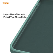 Load image into Gallery viewer, For iPhone 11 Pro Max Hat-Prince ENKAY ENK-PC0662 Liquid Silicone Straight Edge Shockproof Protective Case + 0.26mm 9H 2.5D Full Glue Full Coverage Tempered Glass Protector Film, For iPhone 11 Pro Max