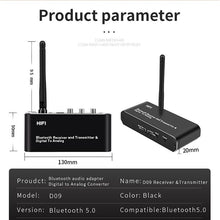 Load image into Gallery viewer, ZS-SGD09 3 in 1 Digital to Analog Bluetooth 5.0 Receiver &amp; Transmitter
