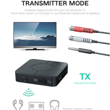 Load image into Gallery viewer, KN326 Bluetooth Audio receiver transmitter 5.0 two-in-one Bluetooth adapter for hands-free calls