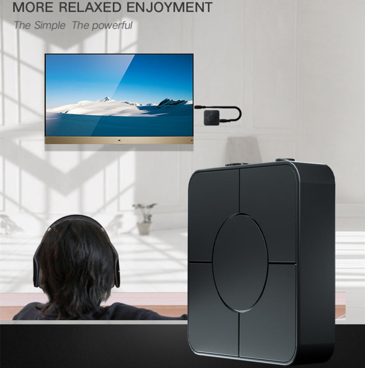 KN326 Bluetooth Audio receiver transmitter 5.0 two-in-one Bluetooth adapter for hands-free calls