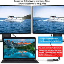 Load image into Gallery viewer, ZS-SGSHDMI USB-C / Type-C to Dual HDMI Adapter, USB-C / Type-C to Dual HDMI