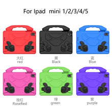 Load image into Gallery viewer, EVA Material Children Flat Anti Falling Cover Protective Shell With Thumb Bracket, For iPad Mini 5/4/3/2/1