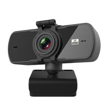 Load image into Gallery viewer, C5 4 Million Pixel Auto Focus 2K Full HD Webcam 360 Rotation USB Driver-free Live Broadcast WebCamera with Mic, C5