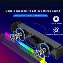 Load image into Gallery viewer, C2 10W TWS Wireless Outdoor Portable Speaker Bass Home Theater Subwoofer Soundbar Audio, Support Clock and Alarm