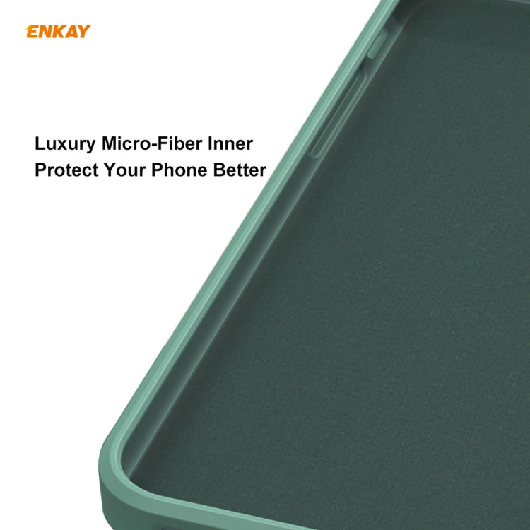 ENKAY ENK-PC072 Hat-Prince Liquid Silicone Straight Edge Shockproof Protective Case For iPhone XS Max, For iPhone XS Max