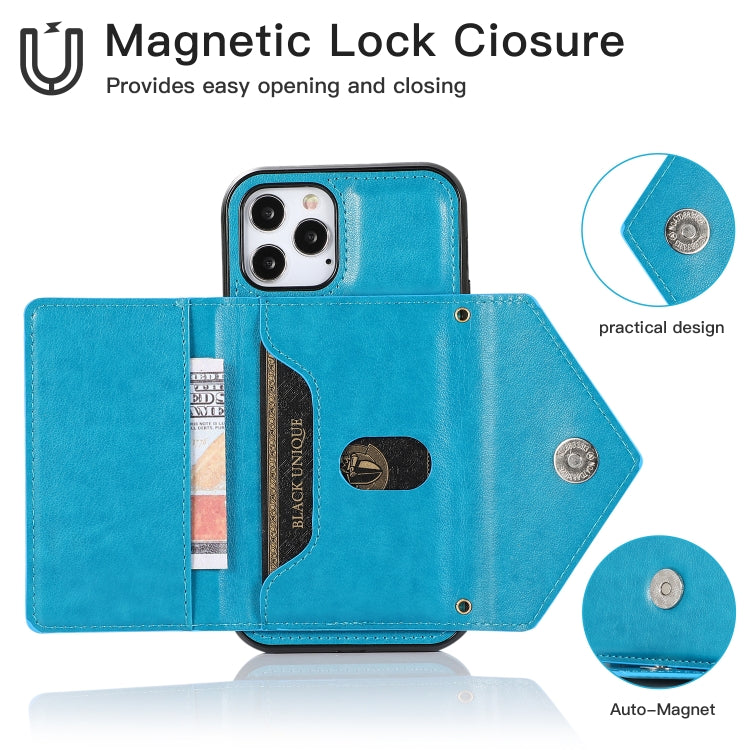 Multi-functional Cross-body Card Bag TPU+PU Back Cover Case with Holder & Card Slot & Wallet, For iPhone 12 Pro Max, For iPhone 12 / 12 Pro, For iPhone 12 mini