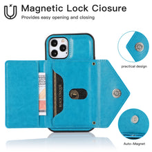 Load image into Gallery viewer, Multi-functional Cross-body Card Bag TPU+PU Back Cover Case with Holder &amp; Card Slot &amp; Wallet, For iPhone 12 Pro Max, For iPhone 12 / 12 Pro, For iPhone 12 mini