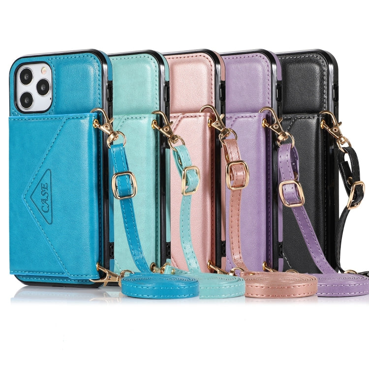 Multi-functional Cross-body Card Bag TPU+PU Back Cover Case with Holder & Card Slot & Wallet, For iPhone 12 Pro Max, For iPhone 12 / 12 Pro, For iPhone 12 mini