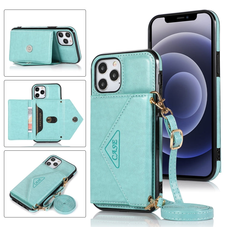 Multi-functional Cross-body Card Bag TPU+PU Back Cover Case with Holder & Card Slot & Wallet, For iPhone 12 Pro Max, For iPhone 12 / 12 Pro, For iPhone 12 mini