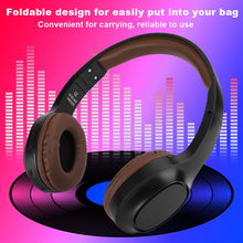 Load image into Gallery viewer, BT1605 Head-mounted Foldable Stereo Bluetooth Wireless Headset Bluetooth 5.0 with Microphone 3.5mm Audio Jack
