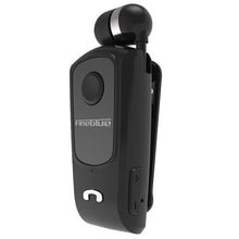 Load image into Gallery viewer, F920 CSR4.1 Retractable Cable Caller Vibration Reminder Anti-theft Bluetooth Headset, Black, White, Gold, Silver, Gray