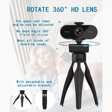 Load image into Gallery viewer, B1 4 Million Pixels 2K Resolution HD 1080P 360 Degrees Rotation Webcam with Mic &amp; Tripod
