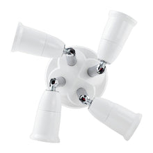 Load image into Gallery viewer, E27 to E27 Splitter Adjustable LED Light Bulb Holder Adapter Converter Socket Light Bulb Holder, 1 In 1, 2 In 1, 3 In 1, 4 In 1, 5 In 1