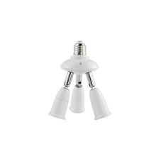 Load image into Gallery viewer, E27 to E27 Splitter Adjustable LED Light Bulb Holder Adapter Converter Socket Light Bulb Holder, 1 In 1, 2 In 1, 3 In 1, 4 In 1, 5 In 1