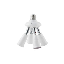 Load image into Gallery viewer, E27 to E27 Splitter Adjustable LED Light Bulb Holder Adapter Converter Socket Light Bulb Holder, 1 In 1, 2 In 1, 3 In 1, 4 In 1, 5 In 1