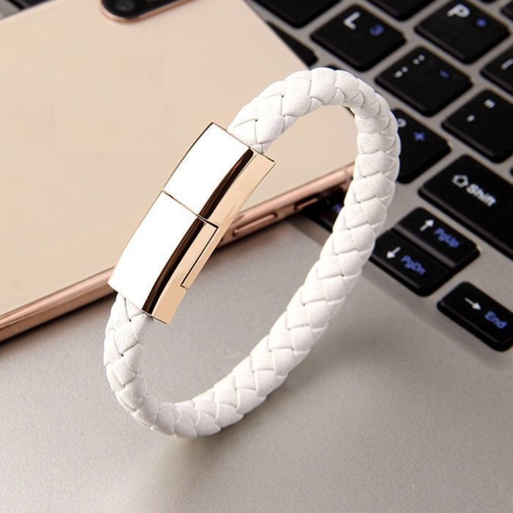 XJ-28 2.4A USB to 8 Pin Creative Bracelet Data Cable, Cable Length: 22.5cm