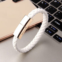 Load image into Gallery viewer, XJ-28 2.4A USB to 8 Pin Creative Bracelet Data Cable, Cable Length: 22.5cm