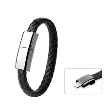 Load image into Gallery viewer, XJ-28 2.4A USB to 8 Pin Creative Bracelet Data Cable, Cable Length: 22.5cm