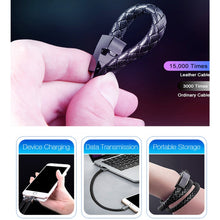 Load image into Gallery viewer, XJ-28 2.4A USB to 8 Pin Creative Bracelet Data Cable, Cable Length: 22.5cm