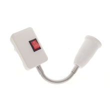 Load image into Gallery viewer, AC 110-220V 6A E27 Bulb Holder Flexible Extension Converter Switch Adapter Socket, 20CM, 30CM, 40CM