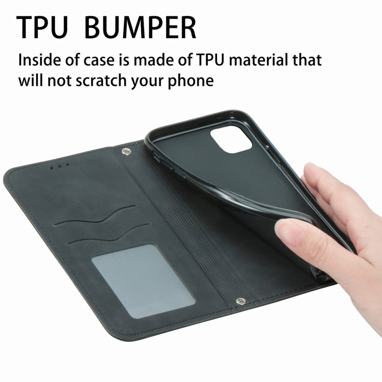Retro Skin Feel Business Magnetic Horizontal Flip Leather Case with Holder & Card Slots & Wallet & Photo Frame, For iPhone 12 Pro Max, For iPhone 12 / 12 Pro, For iPhone 12 mini