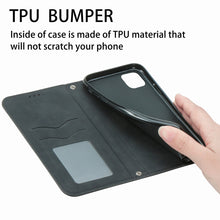 Load image into Gallery viewer, Retro Skin Feel Business Magnetic Horizontal Flip Leather Case with Holder &amp; Card Slots &amp; Wallet &amp; Photo Frame, For iPhone 12 Pro Max, For iPhone 12 / 12 Pro, For iPhone 12 mini