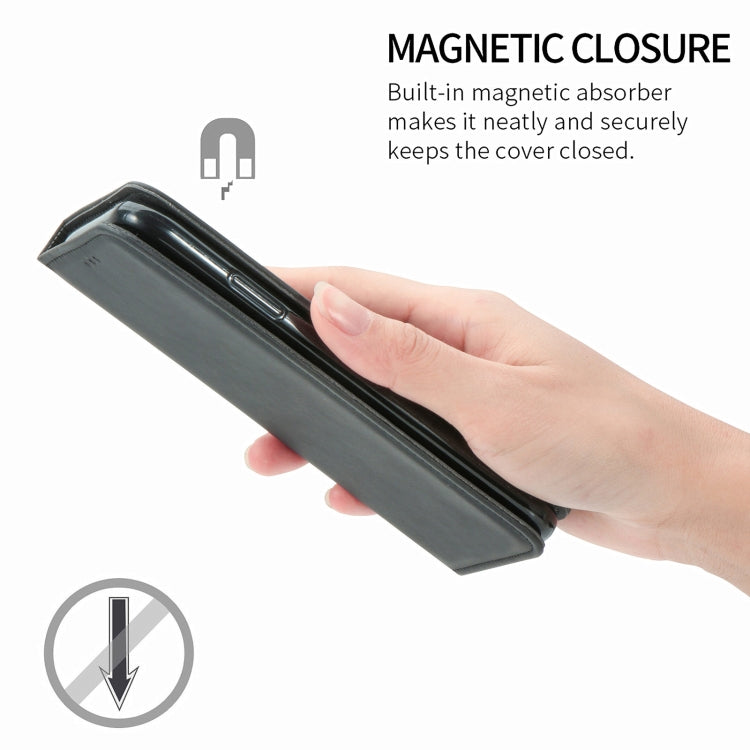 Retro Skin Feel Business Magnetic Horizontal Flip Leather Case with Holder & Card Slots & Wallet & Photo Frame, For iPhone 12 Pro Max, For iPhone 12 / 12 Pro, For iPhone 12 mini