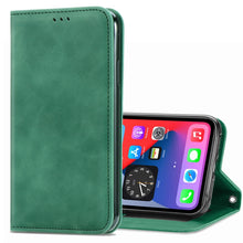 Load image into Gallery viewer, Retro Skin Feel Business Magnetic Horizontal Flip Leather Case with Holder &amp; Card Slots &amp; Wallet &amp; Photo Frame, For iPhone 12 Pro Max, For iPhone 12 / 12 Pro, For iPhone 12 mini